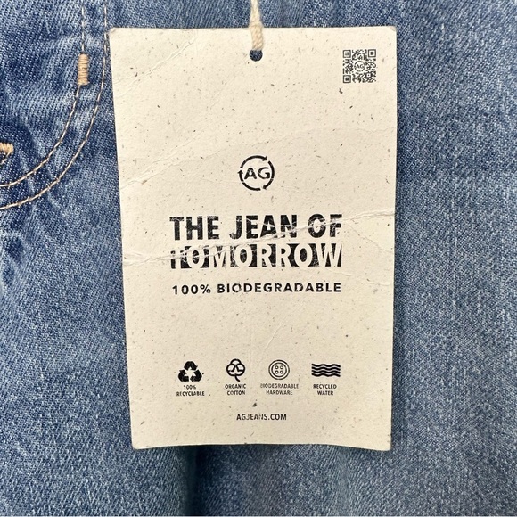 Adriano Goldschmied-Jeans of Tomorrow Sz34x33 Blue Everett Slim Straight Jeans - Picture 6 of 11